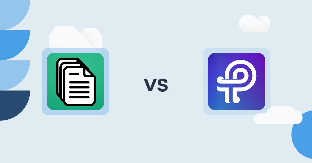 Shopify Digital Products Apps: OrderDocs Pro Print & Email vs Papertrell ‑ Digital Products