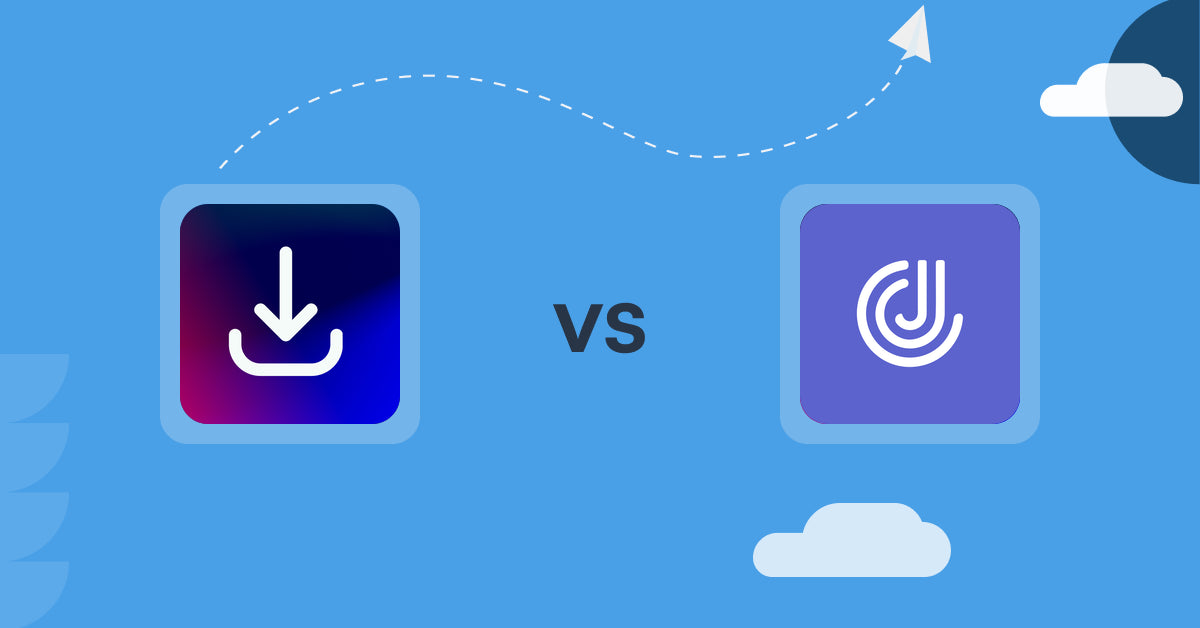 Shopify Digital Products Apps: Digital Downloads ‑ Sellkite vs JustCast