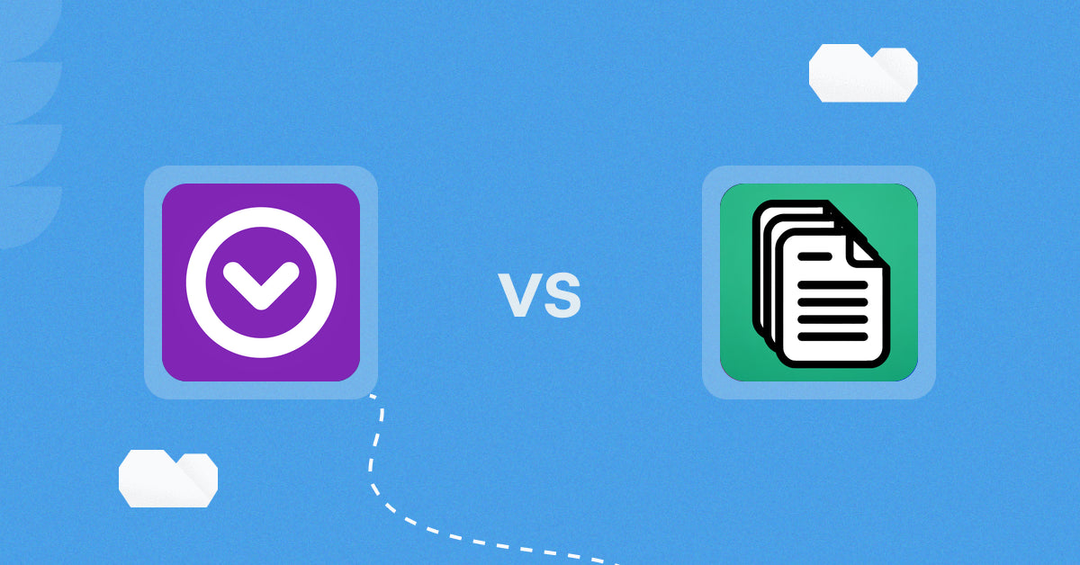 Shopify Digital products Apps: Single ‑ Video & Music vs OrderDocs Pro Print & Email