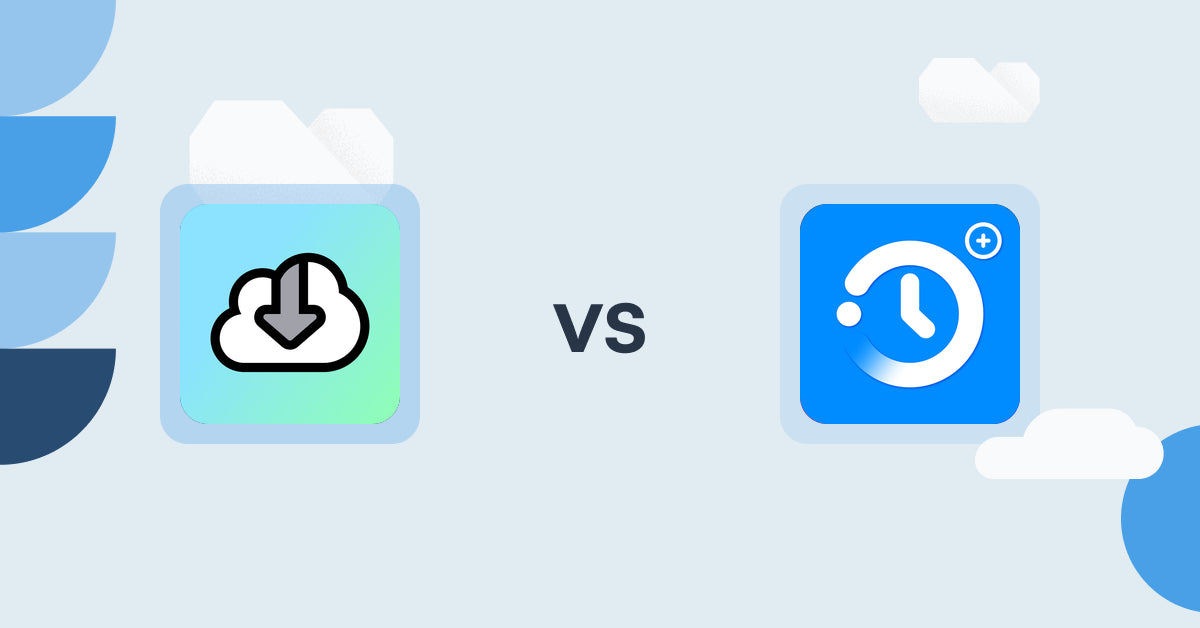 Shopify Digital Products Apps: Digital Downloads vs Meety: Appointment Booking