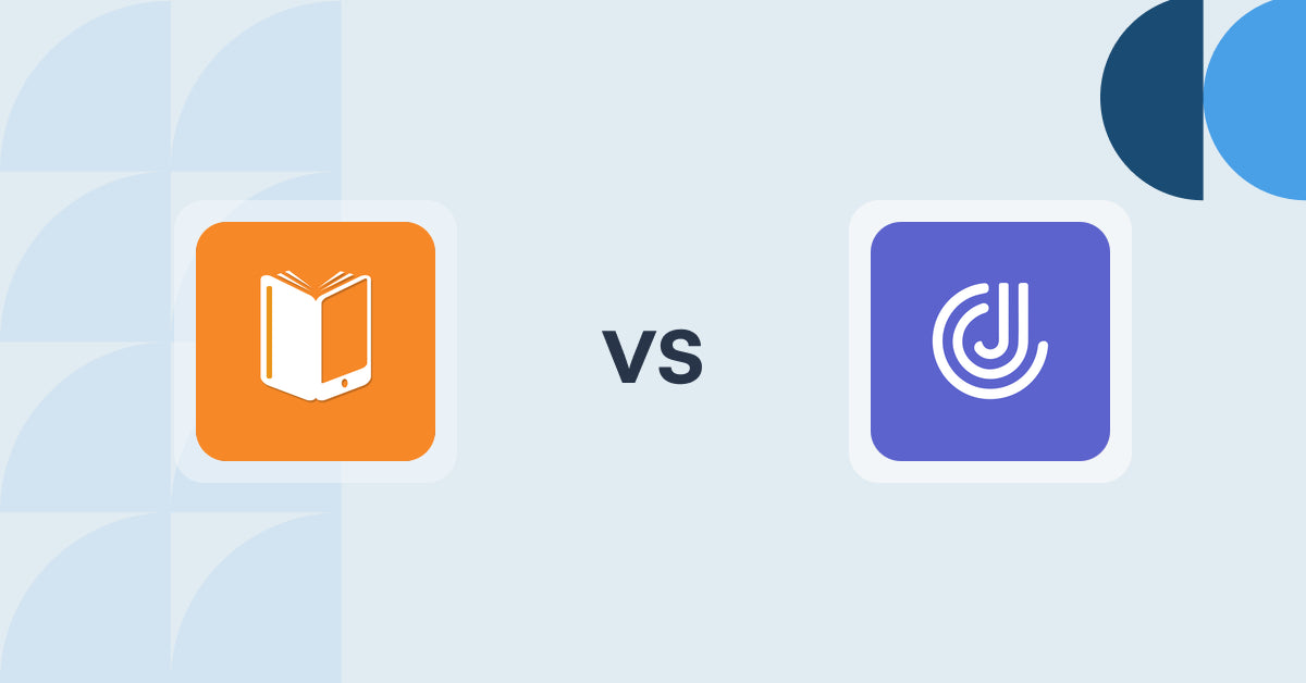 Shopify Digital Products Apps: VitalSource Digital Sync vs JustCast