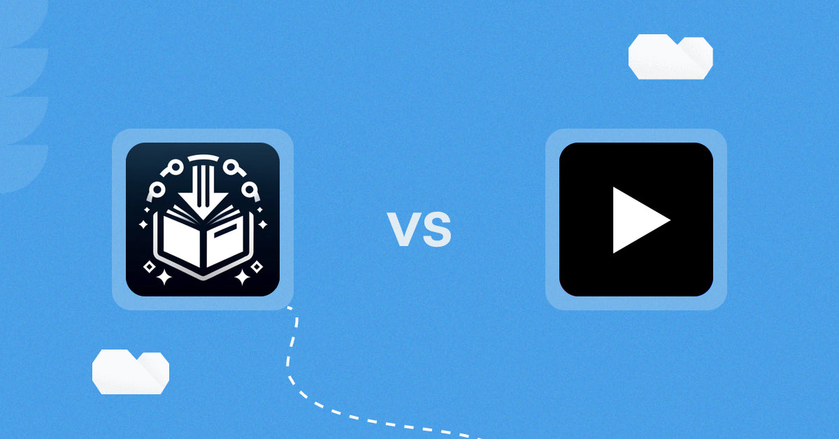 Shopify Digital Products Apps: Produits Digitals‑Digiproduit vs Audioly ‑ Sticky Audio Player