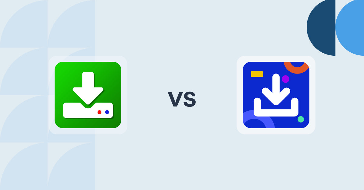 Shopify Digital Products Apps: Uplinkly Digital Downloads vs. DigiSell Products Download