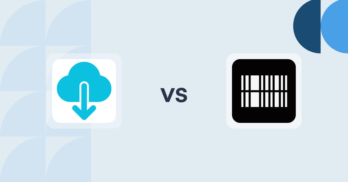 Shopify Digital Products Apps: LDT Digital Downloads vs CODEGEN & DELIVERY