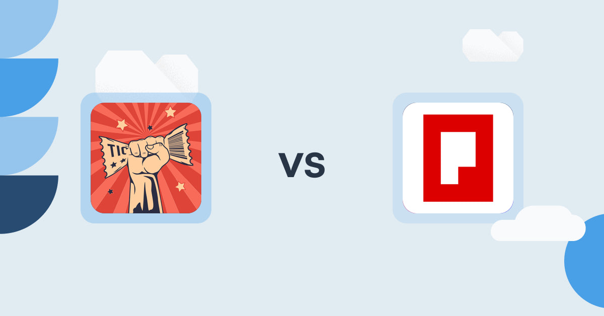 Shopify Digital Products Apps: Event Ticketing vs Pixify ‑ Digital Downloads