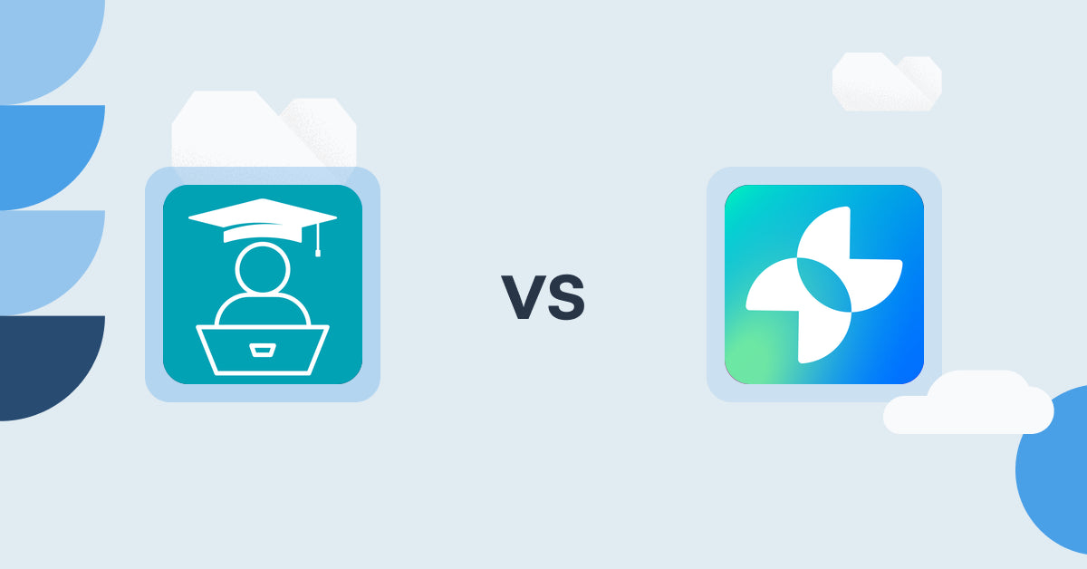 Shopify Digital Products Apps: LDT Online Courses vs. Xesto Fit