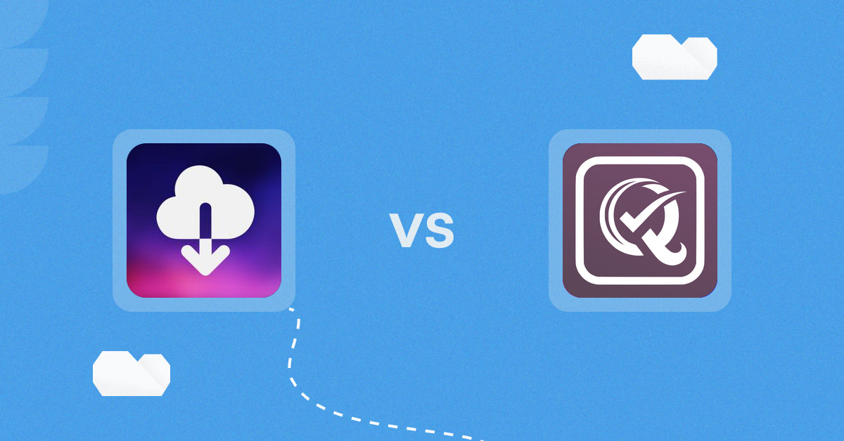 Shopify Digital Products Apps: Fileflare Digital Downloads vs. PaidQuiz