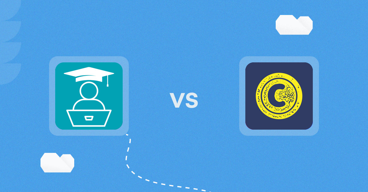 Shopify Digital Products Apps: LDT Online Courses vs LemonInk