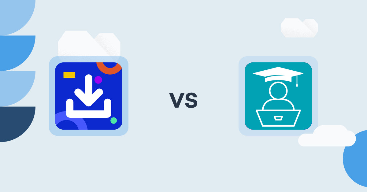 Shopify Digital Products Apps: DigiSell Products Download vs LDT Online Courses