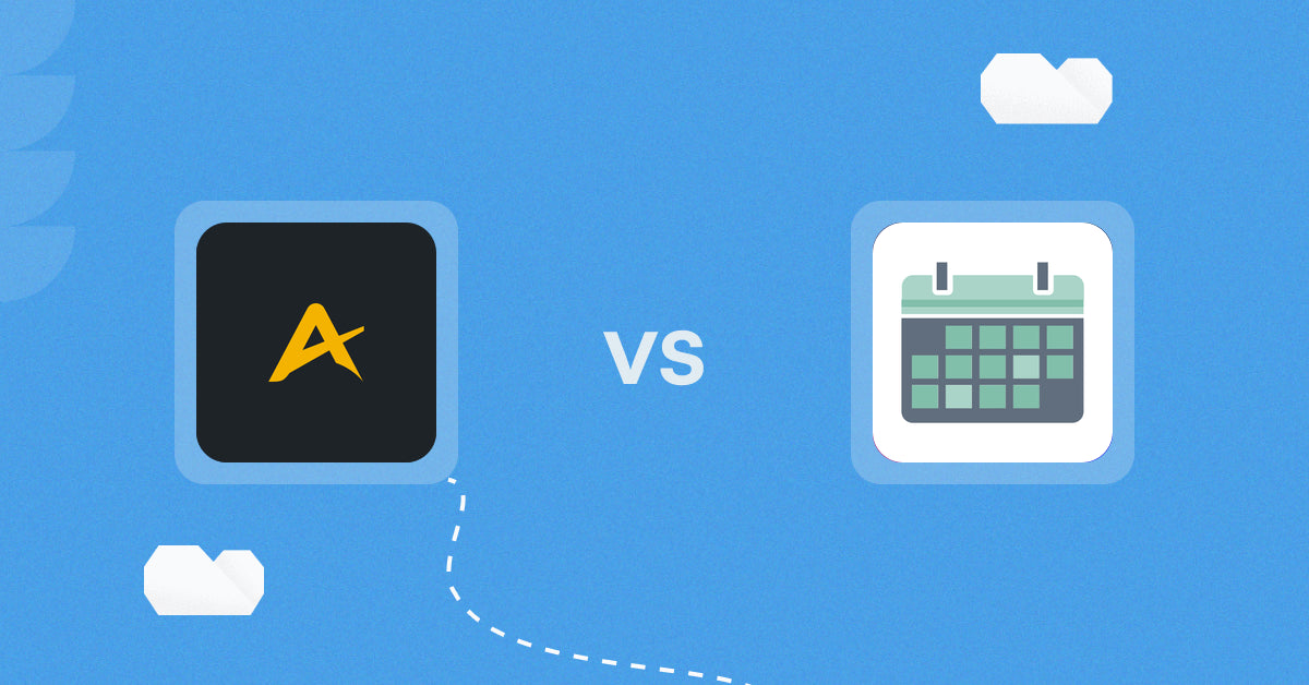 Shopify Digital Products Apps: Arc ‑ Digital Content Sales vs Appointment Booking App ointo