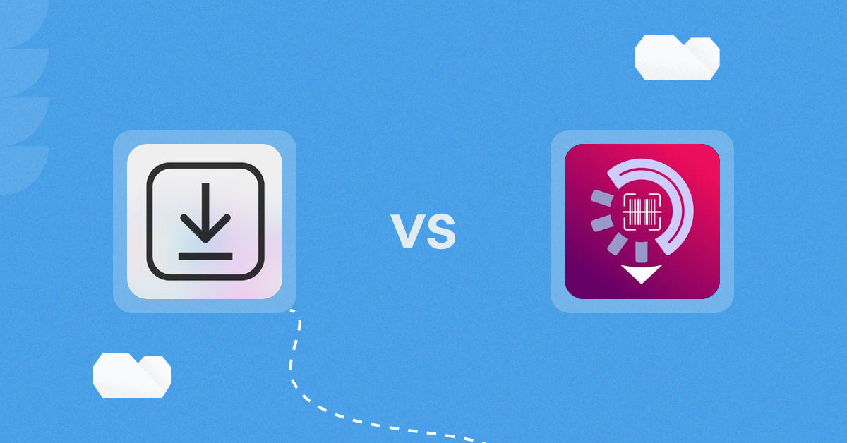 Shopify Digital Products Apps: Linkcase ‑ Digital Products vs WIFI‑QR‑Generator