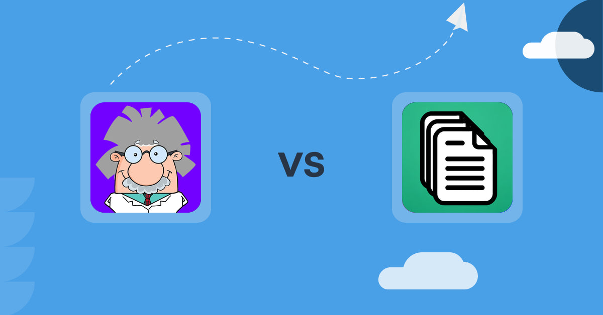 Shopify Digital Products Apps: DrDownload Digital Downloads vs OrderDocs Pro Print & Email