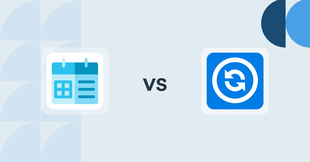 Shopify Digital Products Apps: Appointment Booking Appntly vs ShopShare