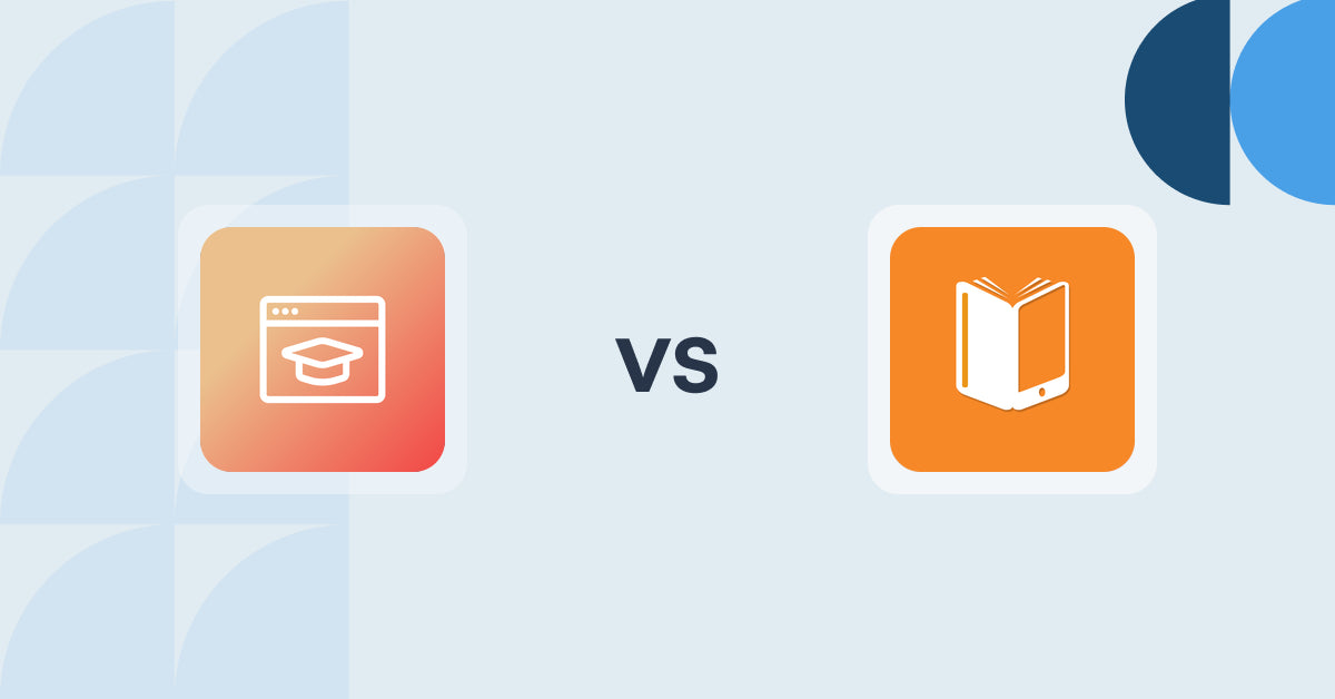 Shopify Digital Products Apps: Courses Plus vs VitalSource Digital Sync