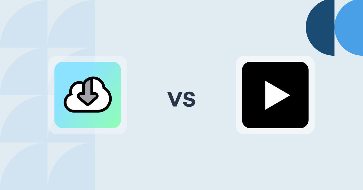 Shopify Digital Products Apps: Digital Downloads vs Audioly ‑ Sticky Audio Player