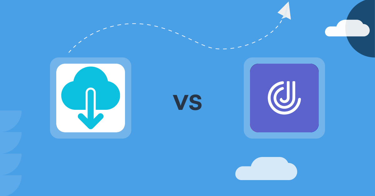 Shopify Digital Products Apps: LDT Digital Downloads vs JustCast