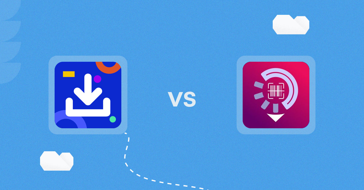 Shopify Digital Products Apps: DigiSell Products Download vs WIFI‑QR‑Generator