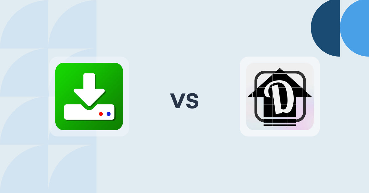 Shopify Digital Products Apps: Uplinkly Digital Downloads vs. Digitload