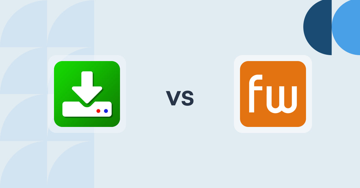 Shopify Digital Products Apps: Uplinkly Digital Downloads vs. Firmwater LMS Connect