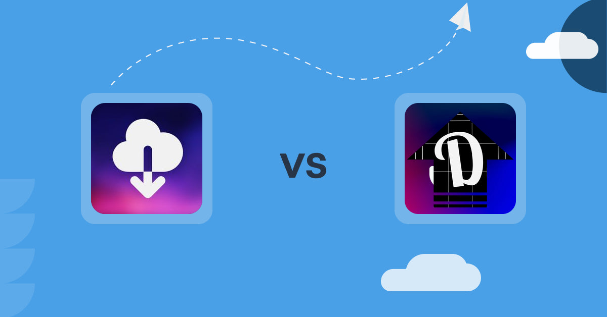 Shopify Digital Products Apps: Fileflare Digital Downloads vs Digitload