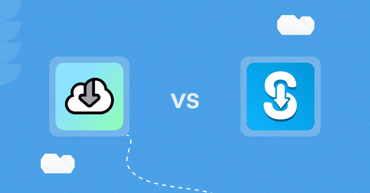 Shopify Digital Products Apps: Digital Downloads vs Sellzzy ‑ Easy Digital Sales