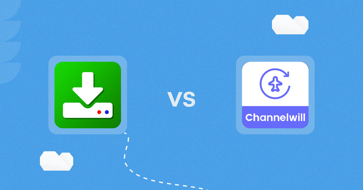 Shopify Digital Products Apps: Uplinkly Digital Downloads vs. Channelwill Upsell Cross Sell