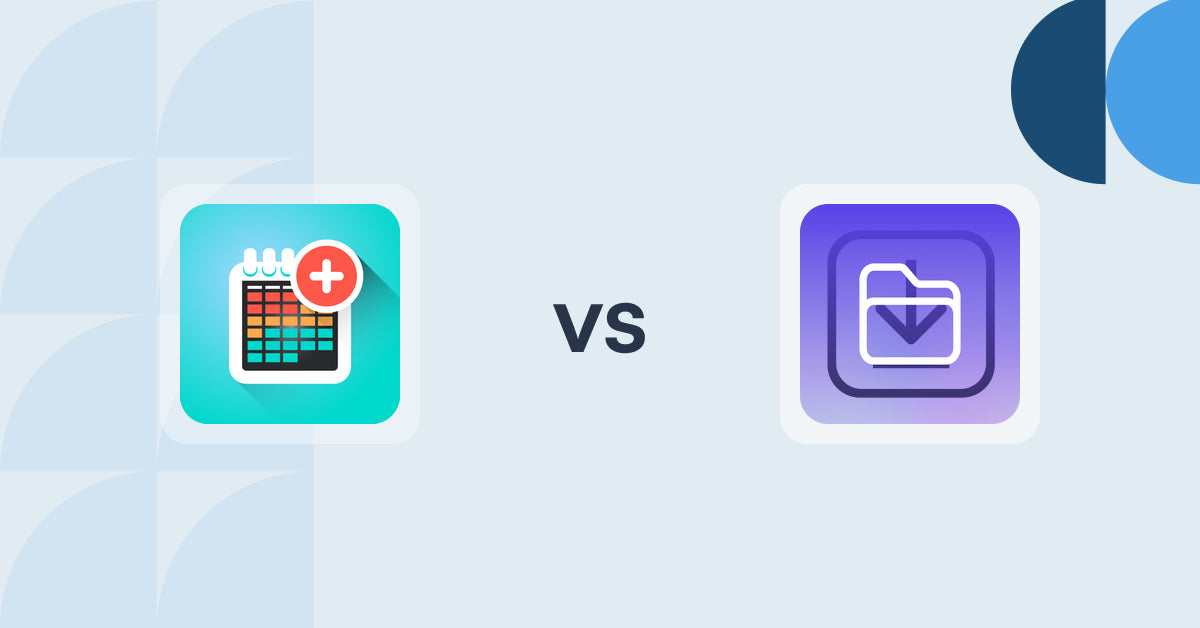 Shopify Digital Products Apps: Appointment Booking ‑ Propel vs File Vault Pro