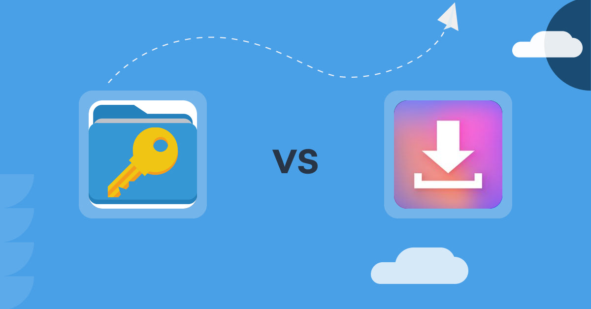 Shopify Digital Products Apps: Keyshop vs Simply Digital Download