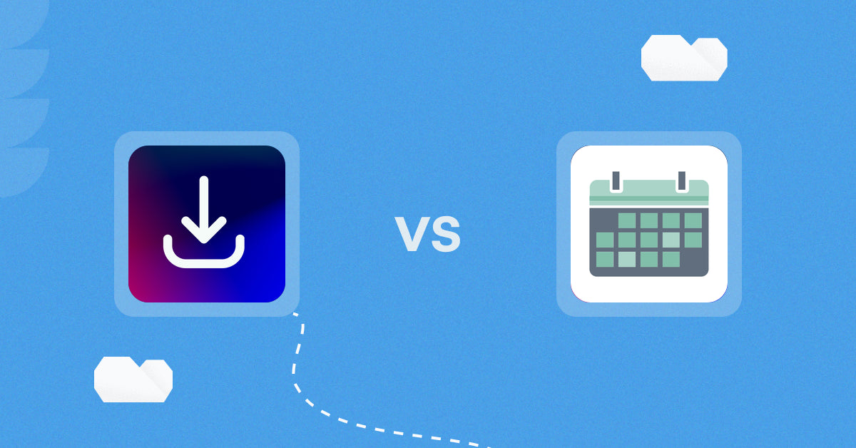 Shopify Digital Products Apps: Digital Downloads ‑ Sellkite vs Appointment Booking App ointo