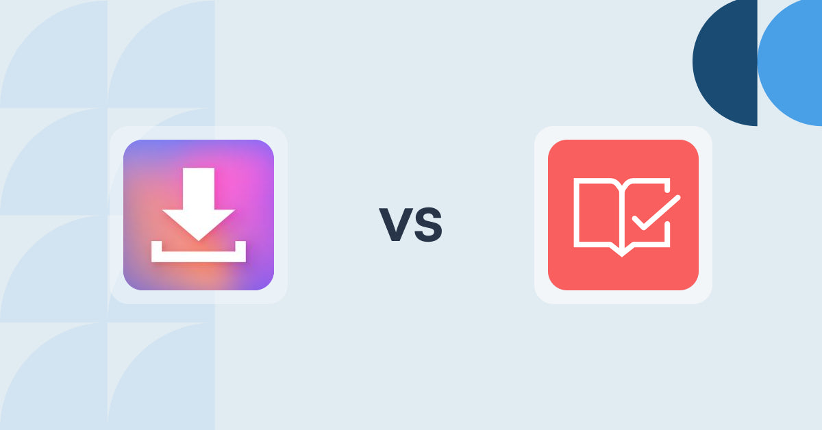 Shopify Digital Products Apps: Simply Digital Download vs. Appointment Booking App | BTA