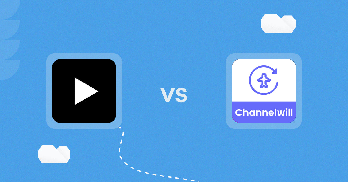 Shopify Digital Products Apps: Audioly ‑ Sticky Audio Player vs Channelwill Upsell Cross Sell