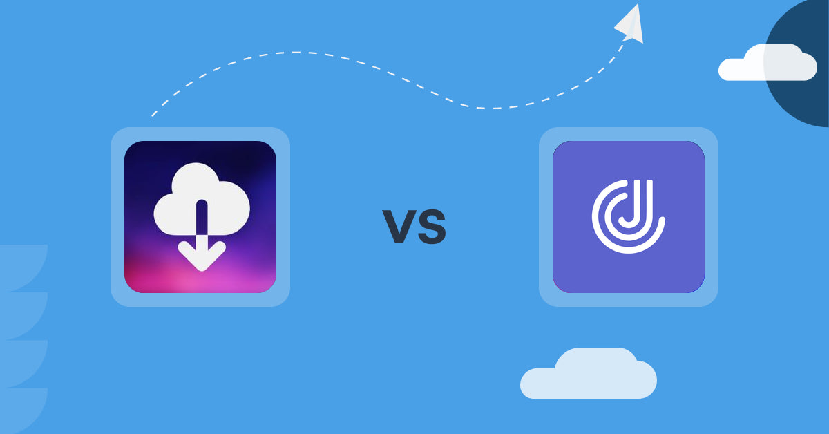 Shopify Digital Products Apps: Fileflare Digital Downloads vs JustCast