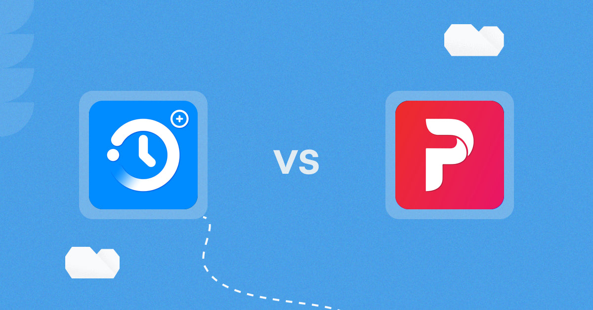 Shopify Digital Products Apps: Meety: Appointment Booking vs Free Digital Download Pendora