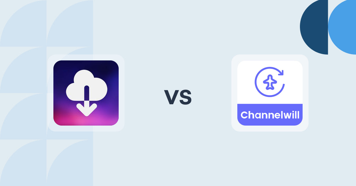 Shopify Digital Products Apps: Fileflare Digital Downloads vs Channelwill Upsell Cross Sell