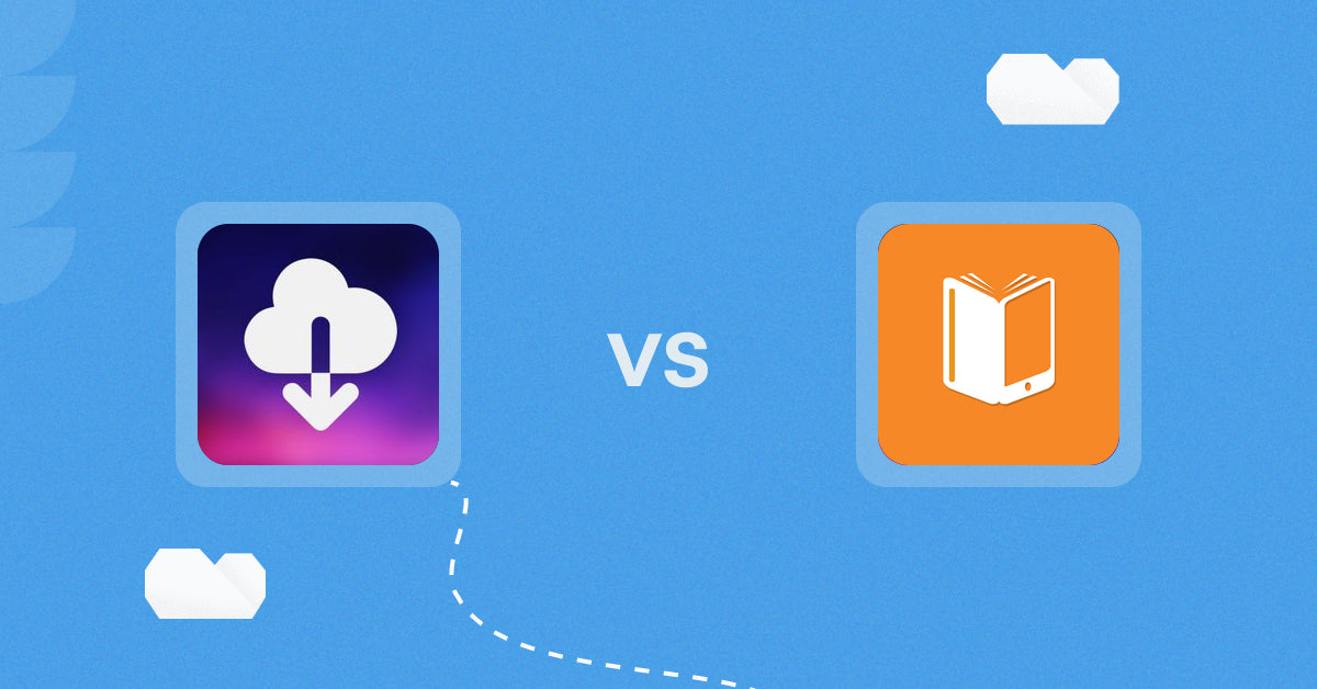 Shopify Digital Products Apps: Fileflare Digital Downloads vs VitalSource Digital Sync