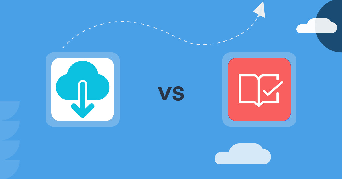 Shopify Digital Products Apps: LDT Digital Downloads vs Appointment Booking App | BTA