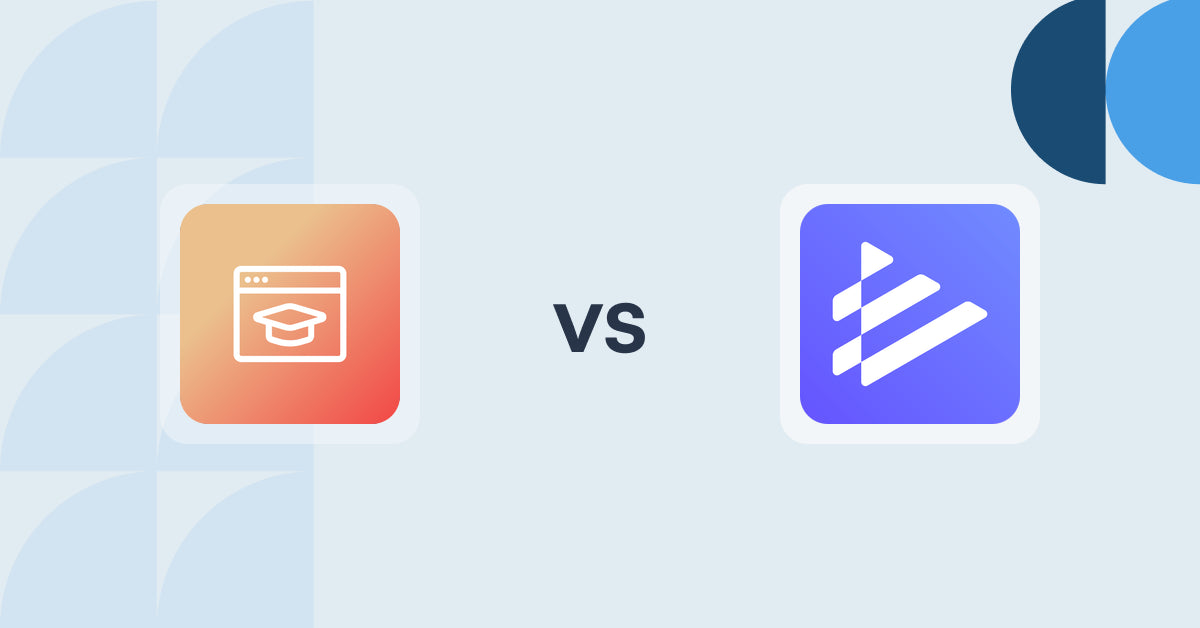 Shopify Digital Products Apps: Courses Plus vs. Tuneboom