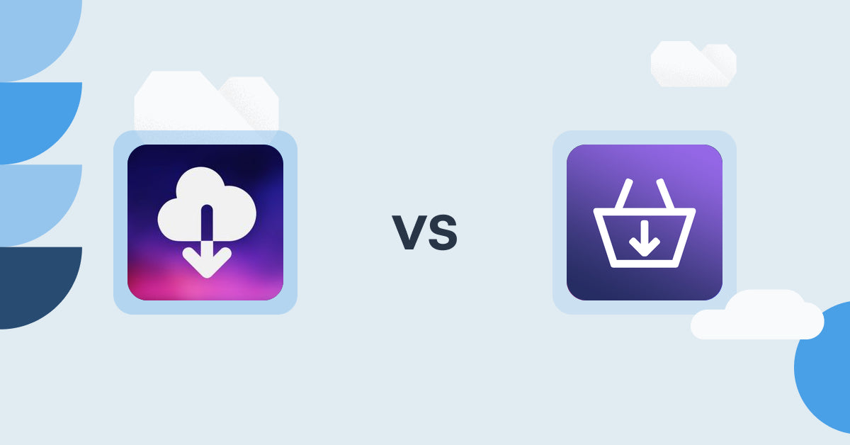 Shopify Digital Products Apps: Fileflare Digital Downloads vs DigiCart