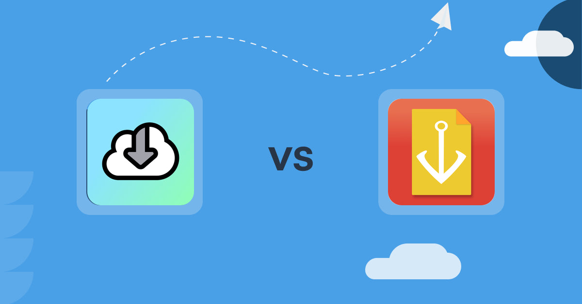 Shopify Digital Products Apps: Digital Downloads vs Digital Products Pro