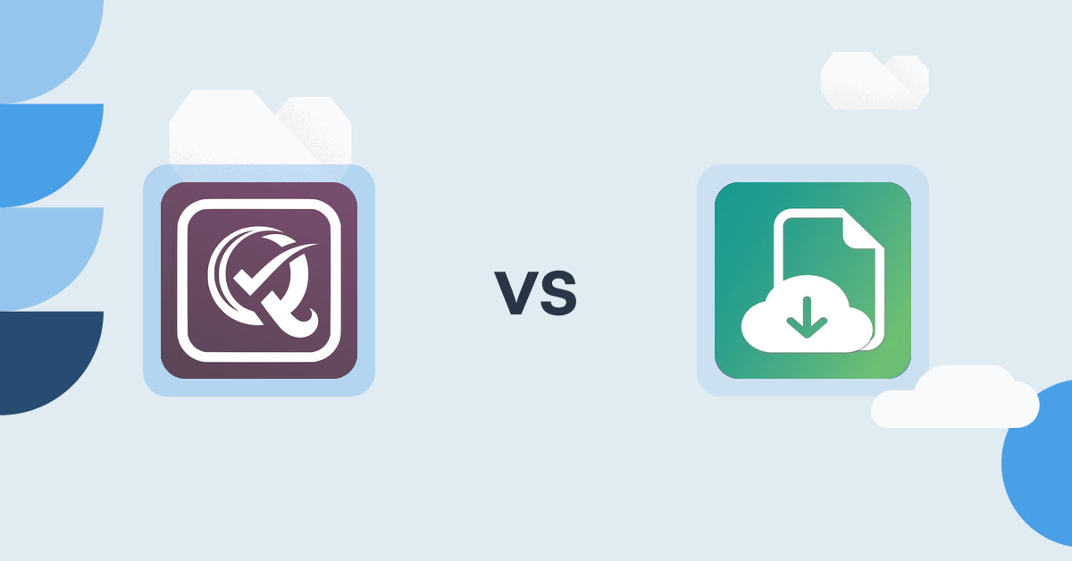 Shopify Digital Products Apps: PaidQuiz vs. Astronaut ‑ Digital Downloads