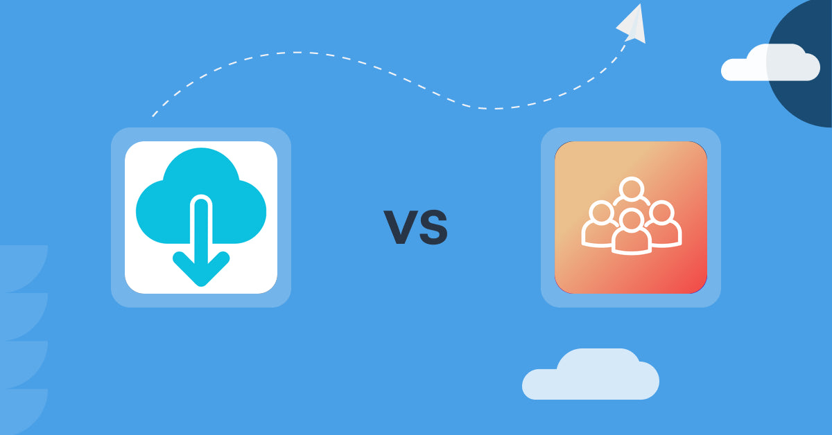 Shopify Digital Products Apps: LDT Digital Downloads vs Mega Community