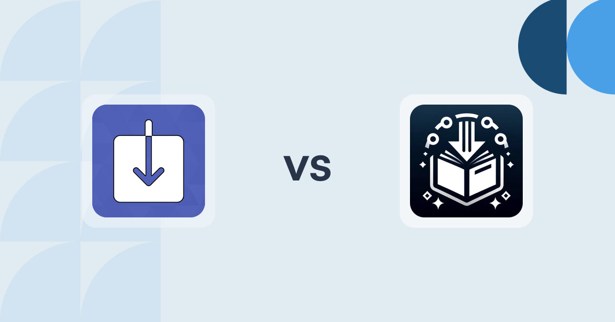 Shopify Digital Products Apps: EDP ‑ Easy Digital Products vs Produits Digitals‑Digiproduit