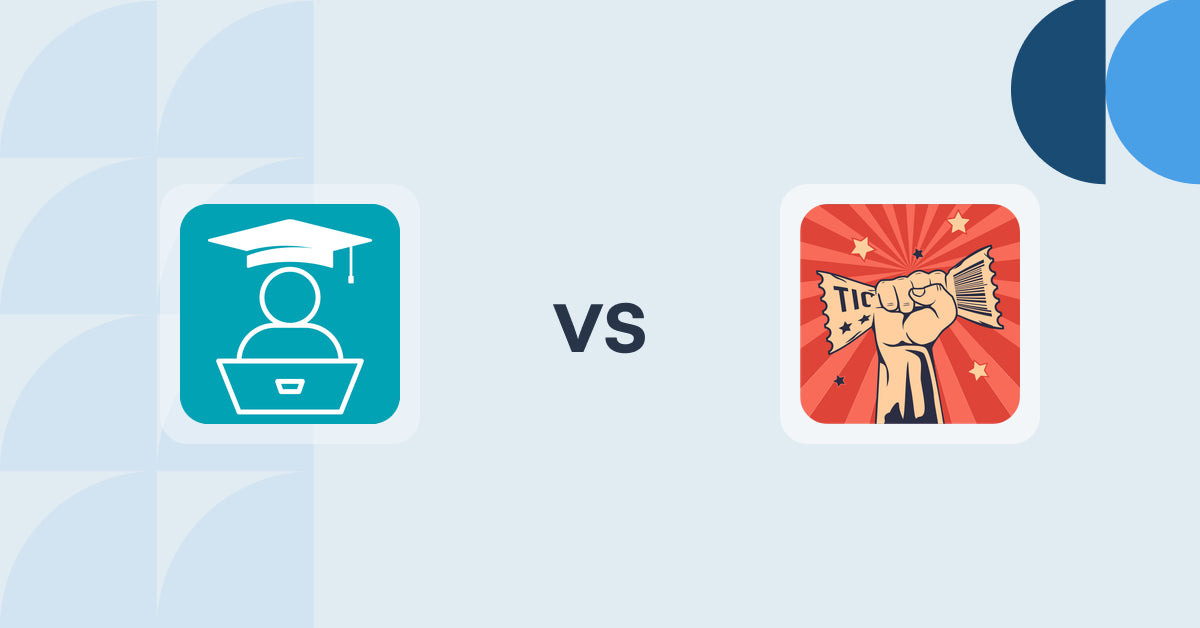 Shopify Digital Products Apps: LDT Online Courses vs Event Ticketing