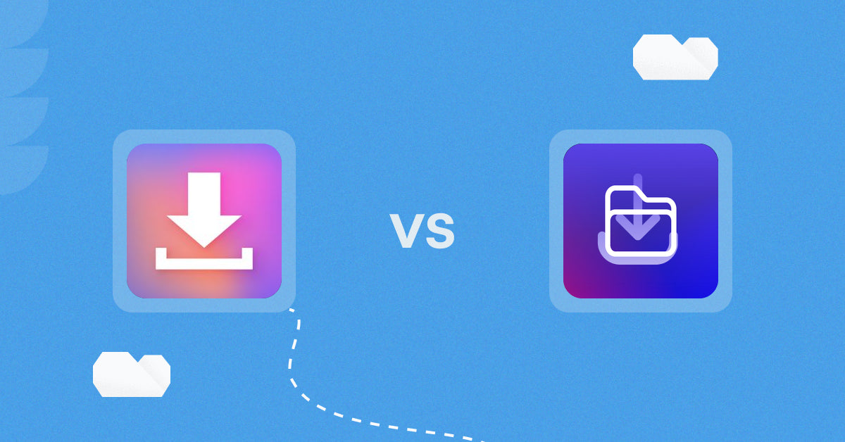 Shopify Digital Products Apps: Simply Digital Download vs File Vault Pro