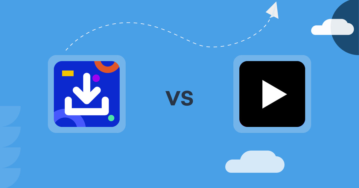 Shopify Digital Products Apps: DigiSell Products Download vs. Audioly‑Sticky Audio Player