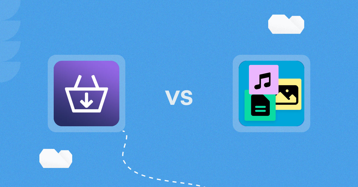 Shopify Digital products Apps: DigiCart vs Digitally ‑ Digital Products