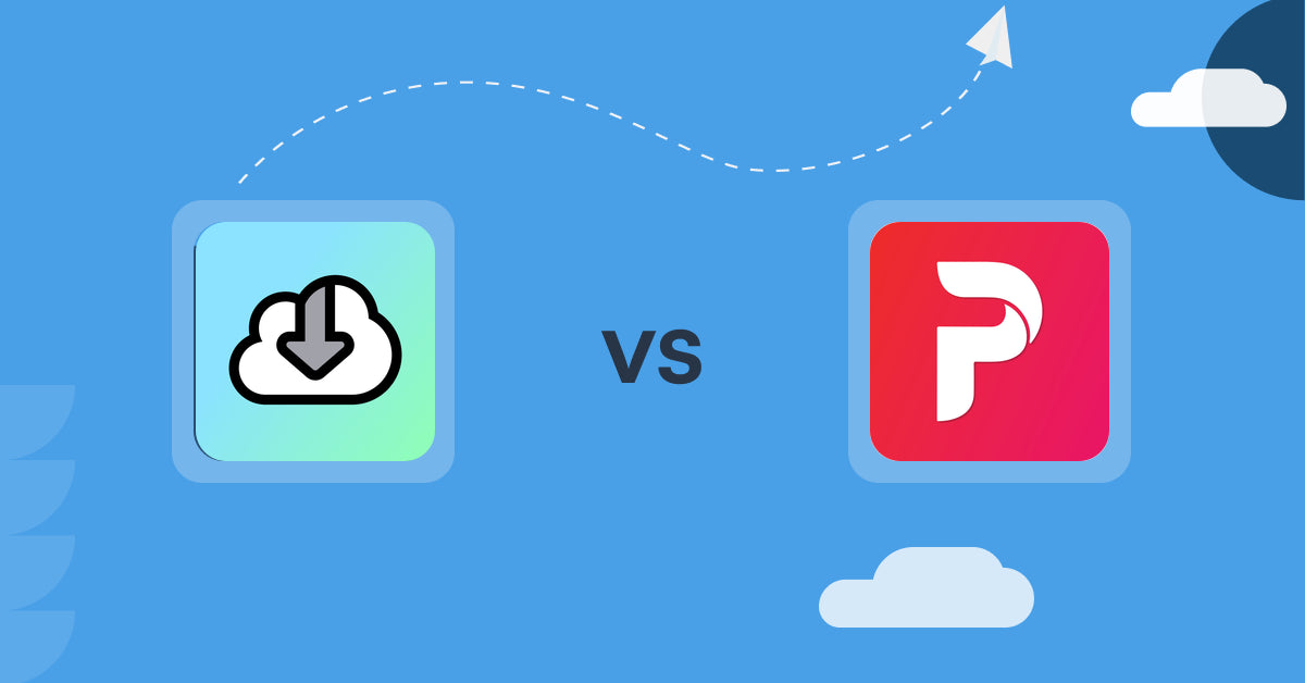 Shopify Digital Products Apps: Digital Downloads vs Free Digital Download Pendora