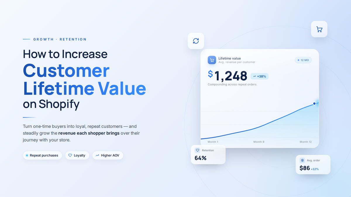 How to Increase Customer Lifetime Value on Shopify