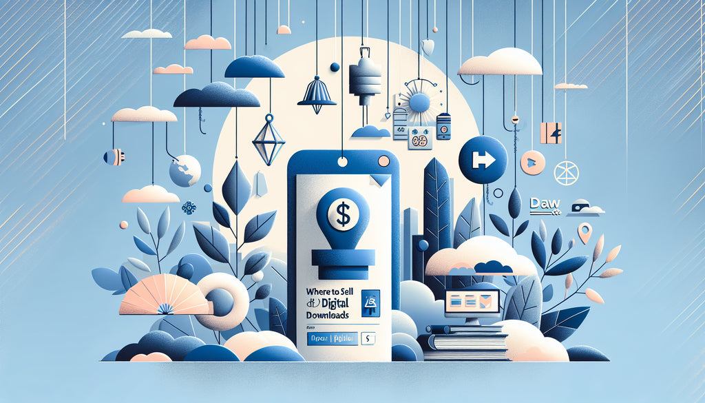 Where to Sell Digital Downloads Besides Etsy – Sky Pilot Website